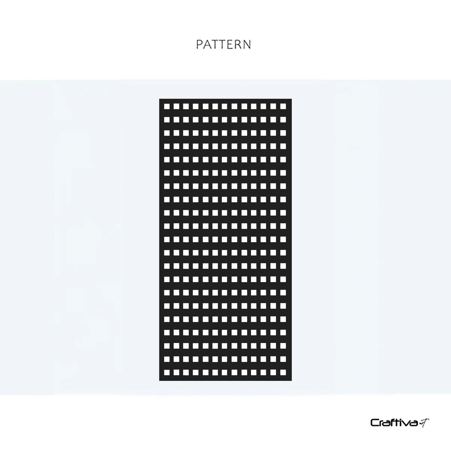 Customizable Lattice Slatted Partition Wall