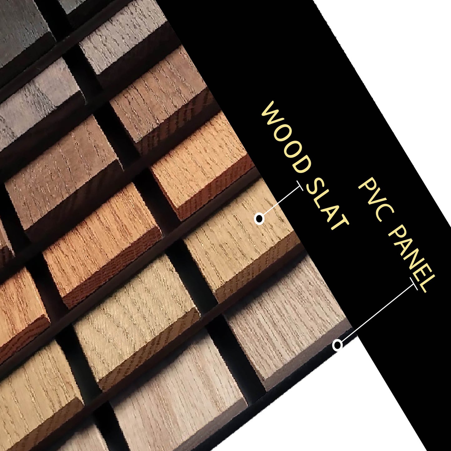 2024 Accent Wall Wood Slat, Wood Slat Wall,3D Wooden Wall art