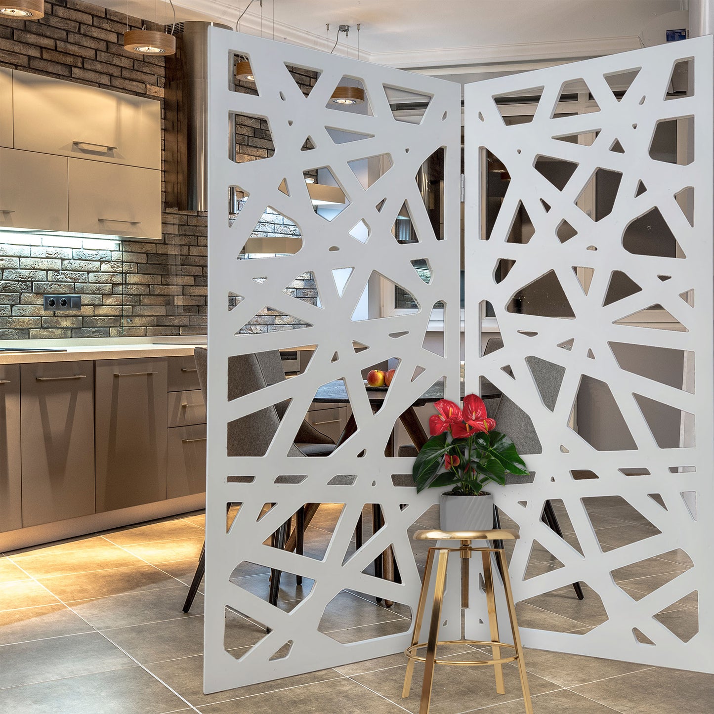 Room dividers, Room divider, Modern panel wall, Aluminum window, walnut wall panel, aluminum partition, partition wall, wall divider, partition screen, privacy screen, privacy partition, custom screen, privacy panel, privacy panel outdoor, metal privacy panel, divider, raumteiler,Custom-Made Room Divide