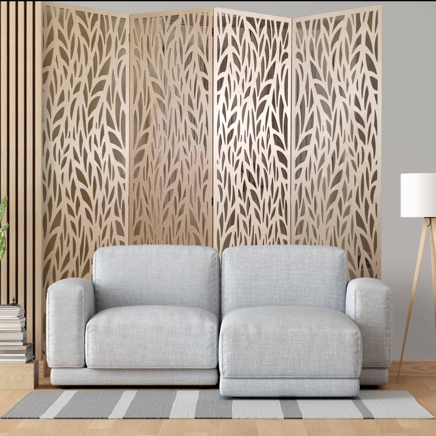 Room divider,DIY room dividers, Panel Folding Room Divider, Freestanding CraftivaArt