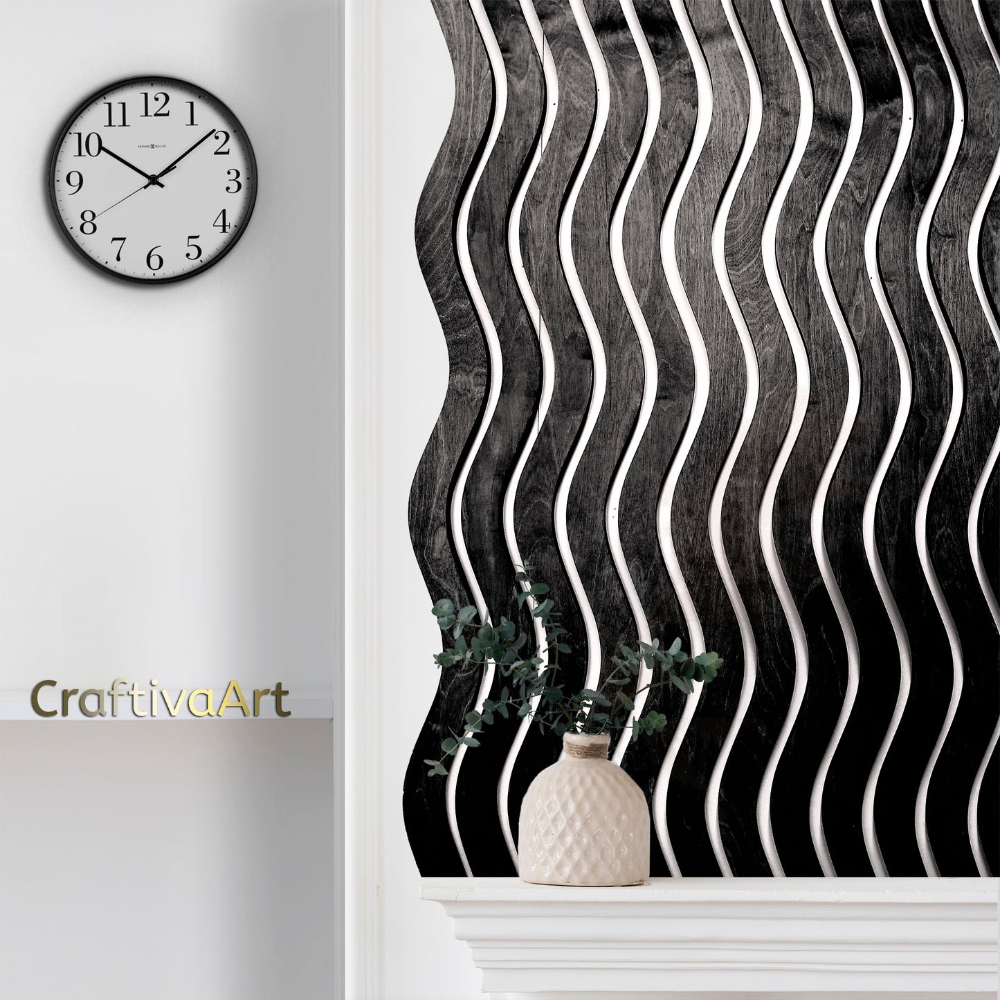 Windy wood panel, Wave 3d panel, 3d slats, room divider, craftivaart room divider, craftivaart panel, 3d art< Canada wood slats, Usa wood slats