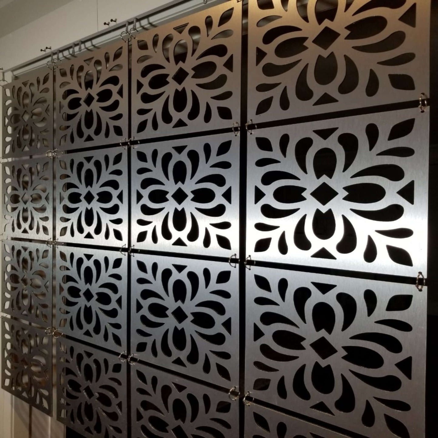 room dividers, wall screen divider, Hanging Divider Wall Hanging Room Screen Divider, ACM Wall Hanging CraftivaArt, wall screen, ACM wall screen, metal art, wall art, Aluminum composite wall art
