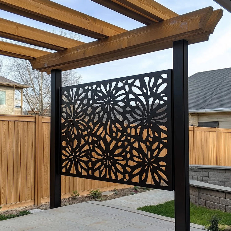Customized Privacy Screen, CNC Panels, Laser Cut USA, Canada