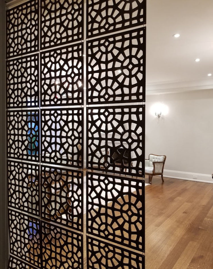 Customized Privacy Screen, CNC Panels, Laser Cut USA, Canada