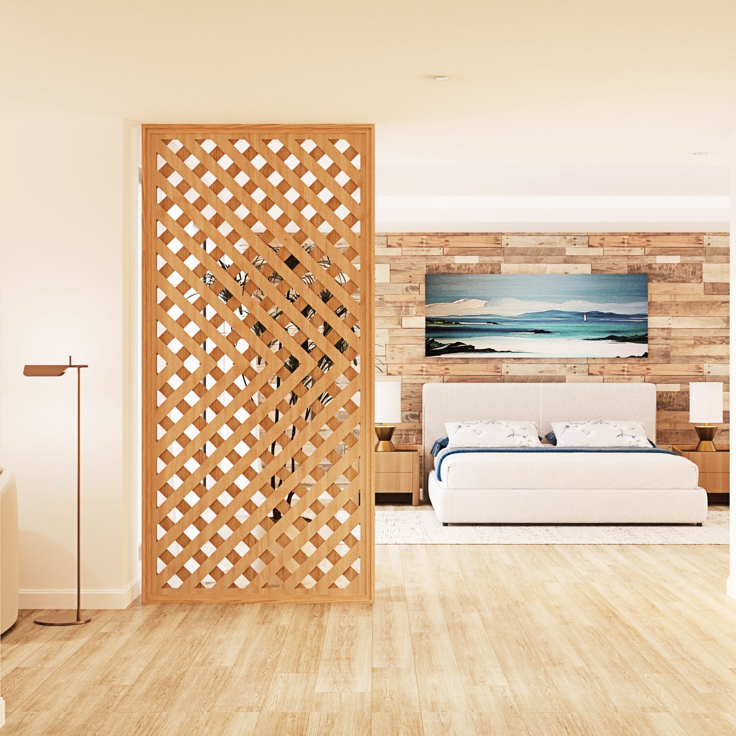 Two-Layer Indoor Privacy Screen – CraftivaArt