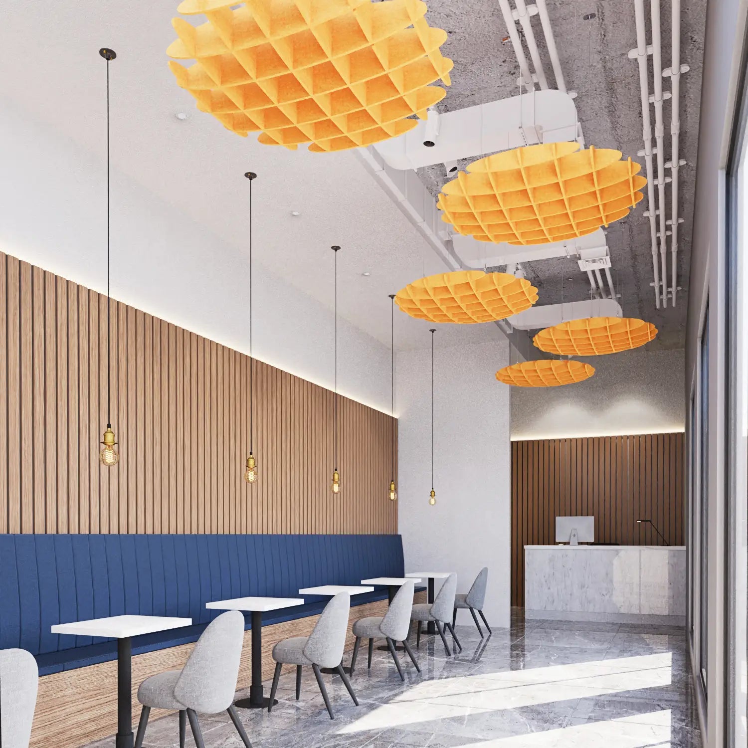 Waffle Drop Ceiling Panel
