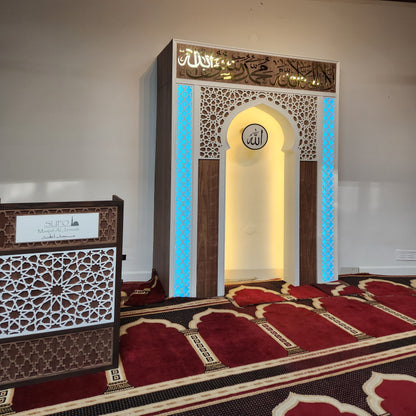 Mihrab, Islamic panels, Mosque partition, Mosque separator, custom panel, room divider, room dividers , craftivaart, Arc panel , Islamic divider, Islamic design, Masjid divider, mosque panel, Islamic room divider, Arc divider design, arc