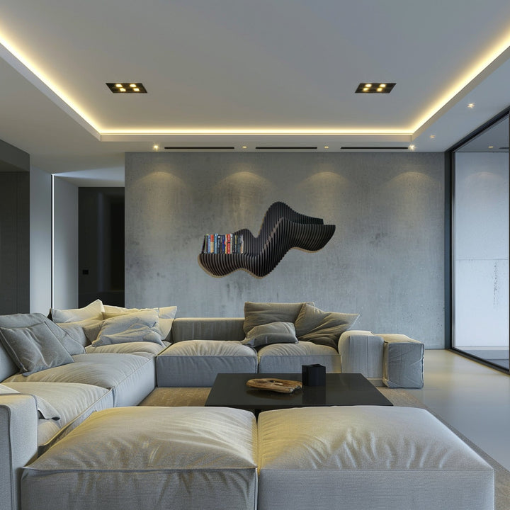 3D Parametric Wall, Abstract 3d Wall art, Parametric shelves – Page 2