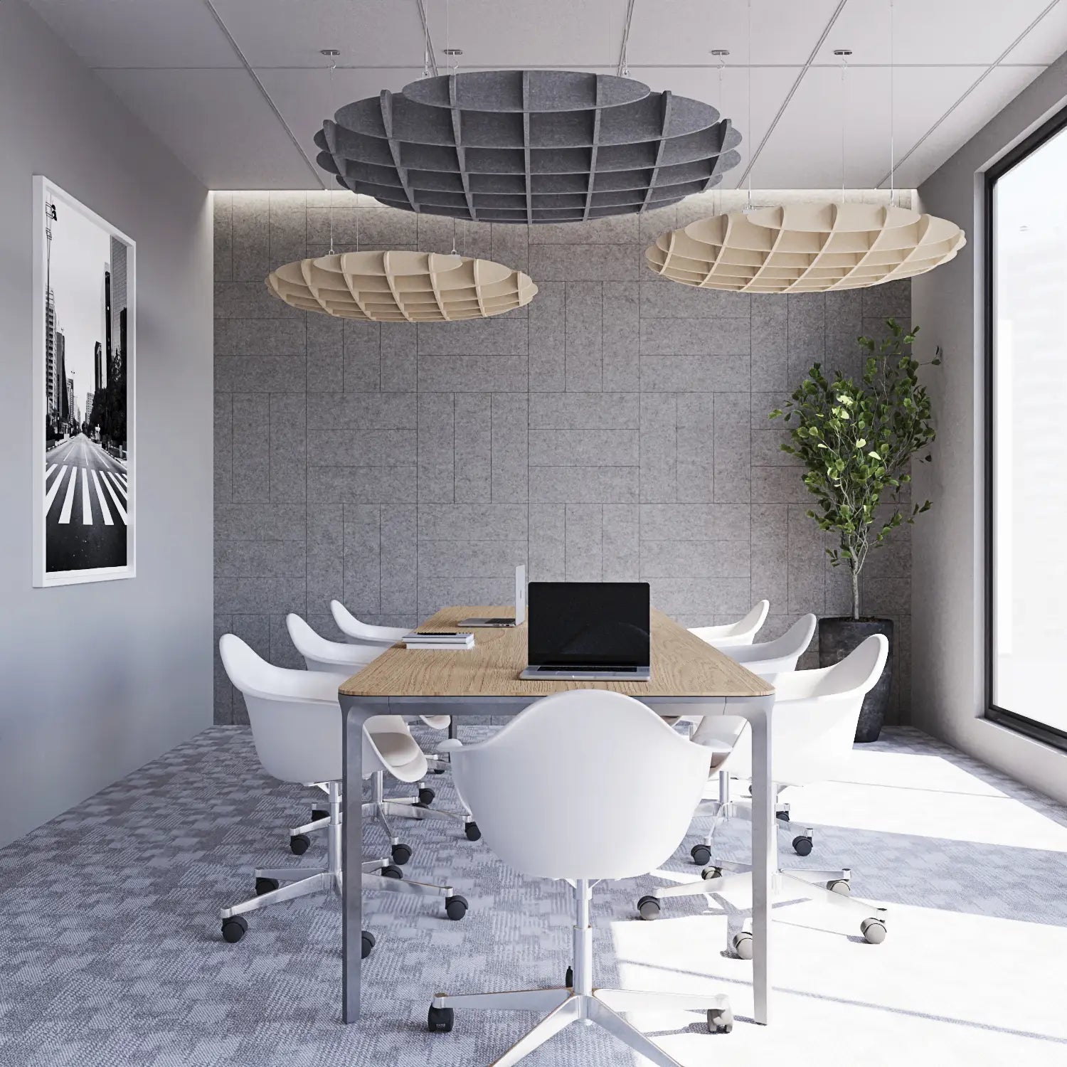 Waffle Drop Ceiling Panel
