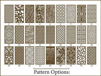 Framed Privacy Panel | Wall Panel Divider