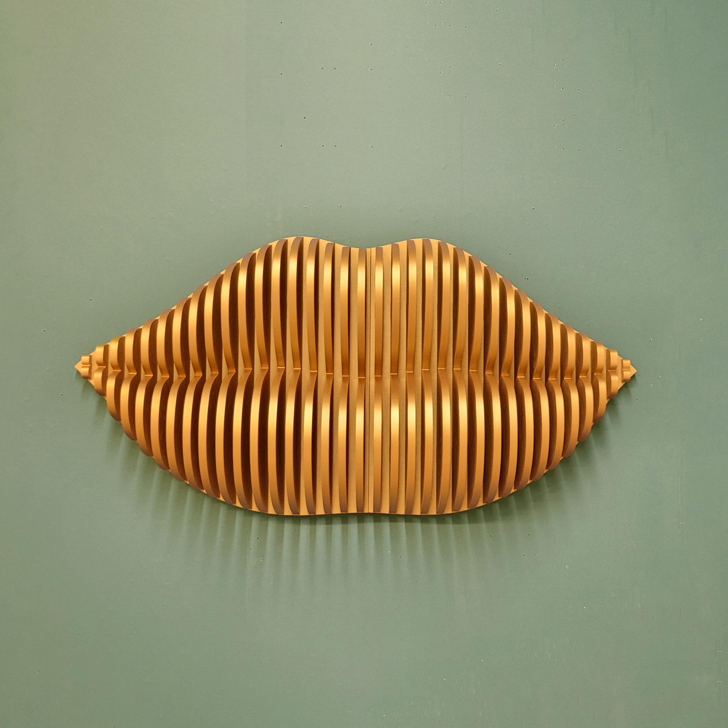 3D  lip Parametric, Parametric 3D Wall Decor  3D Wall Art.