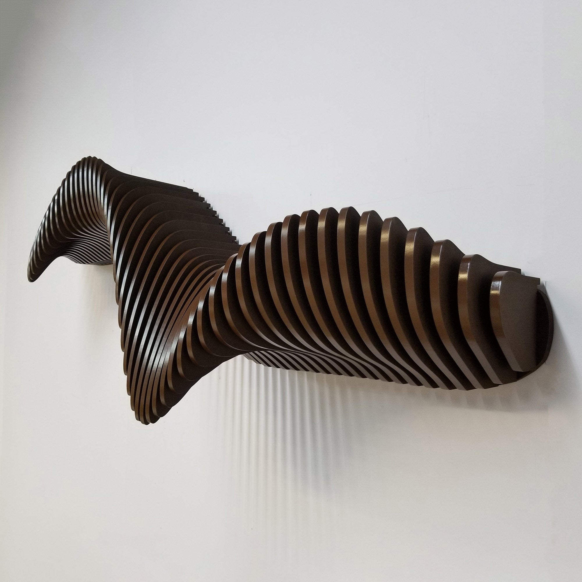 Dark Brown Glossy MDF