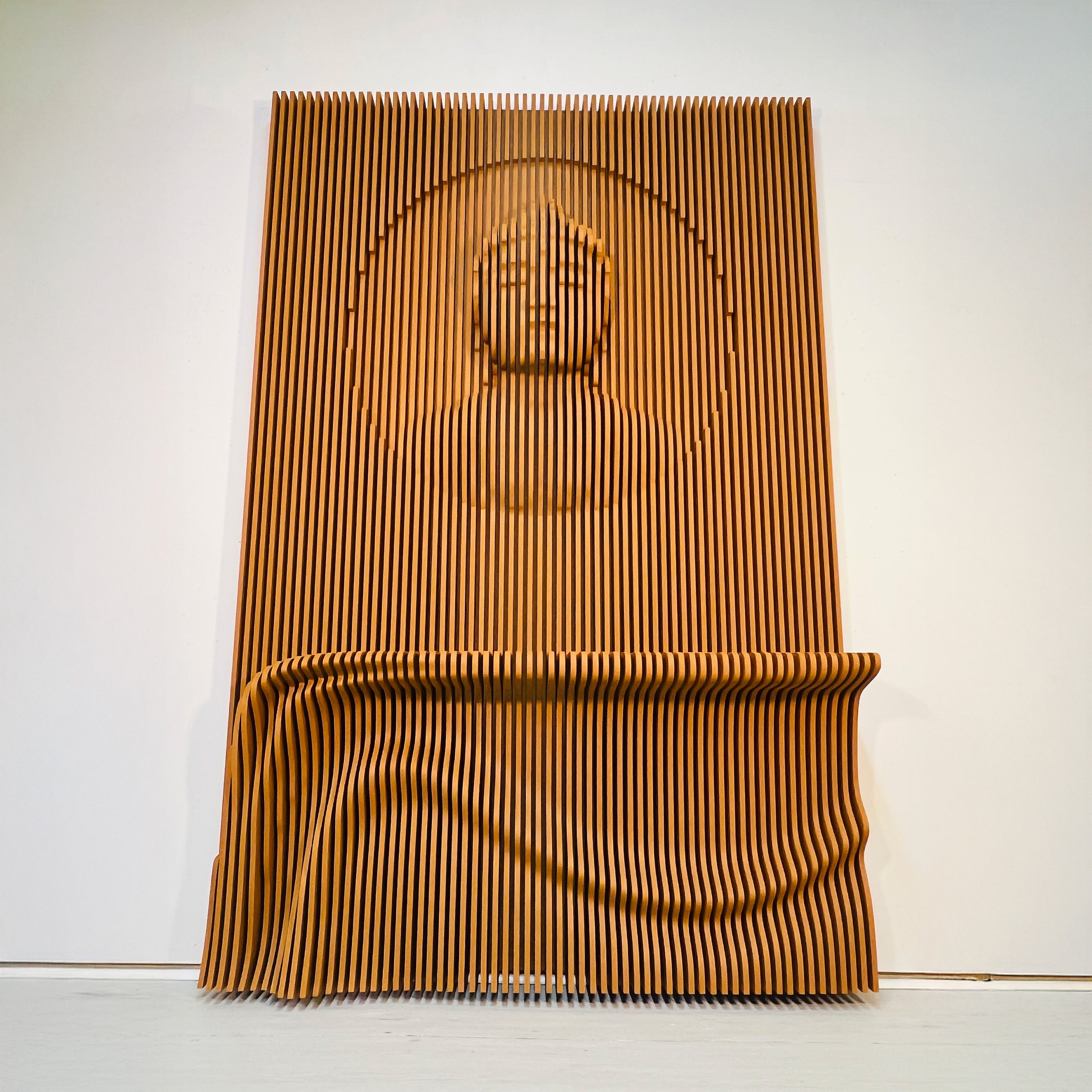 Brown textured fabric with a subtle pattern on a white background