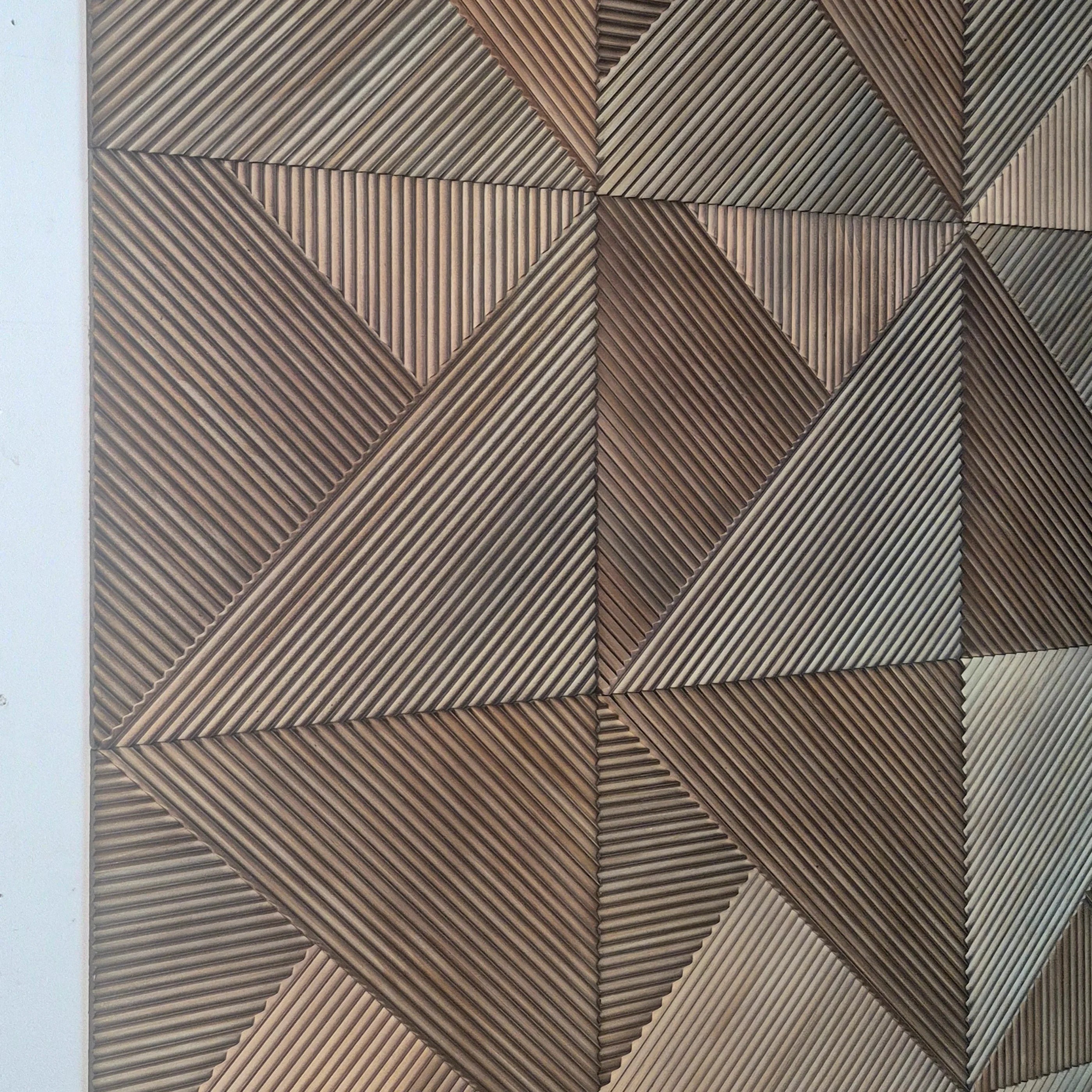 Gonia 3D Wooden Wall Tile