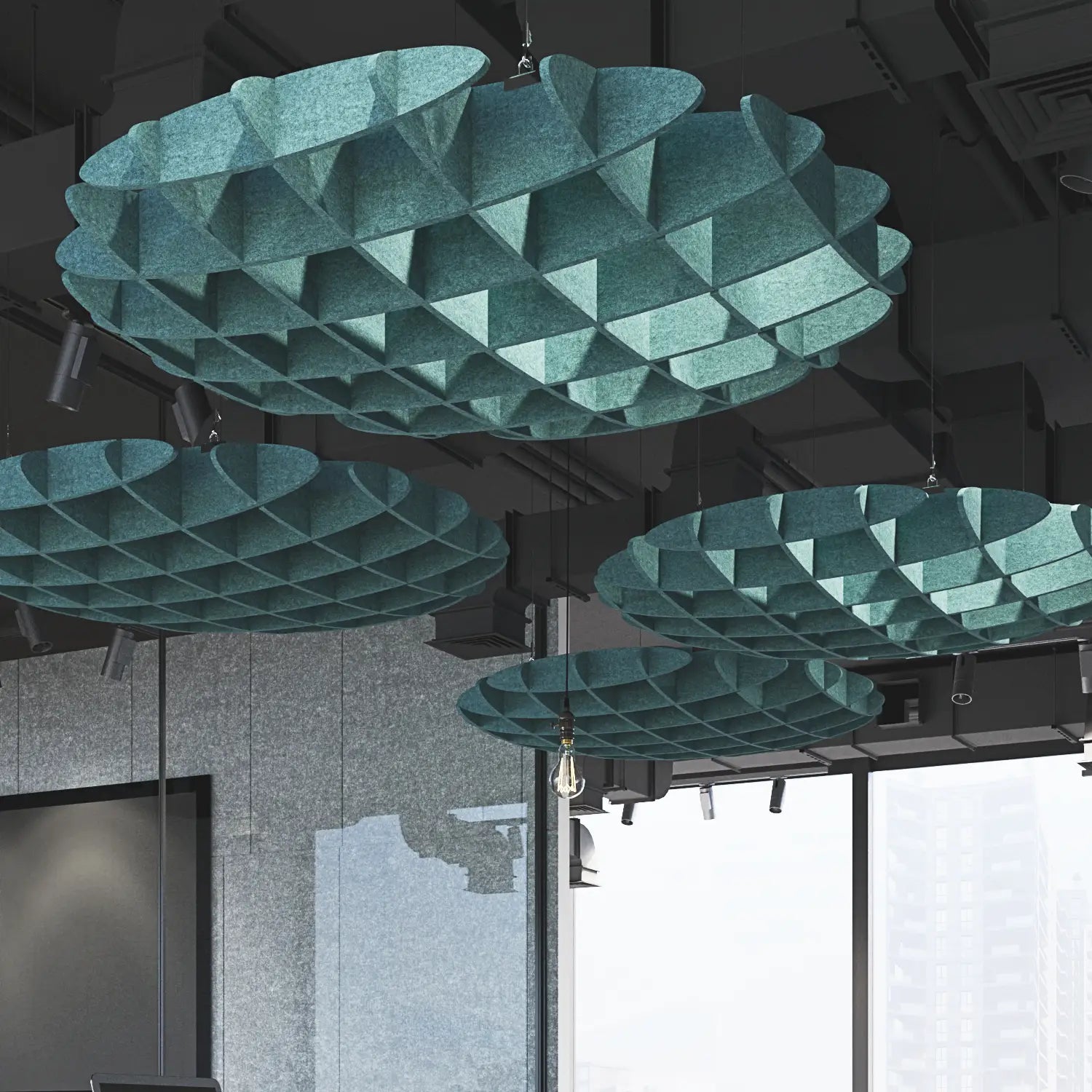 Waffle Drop Ceiling Panel