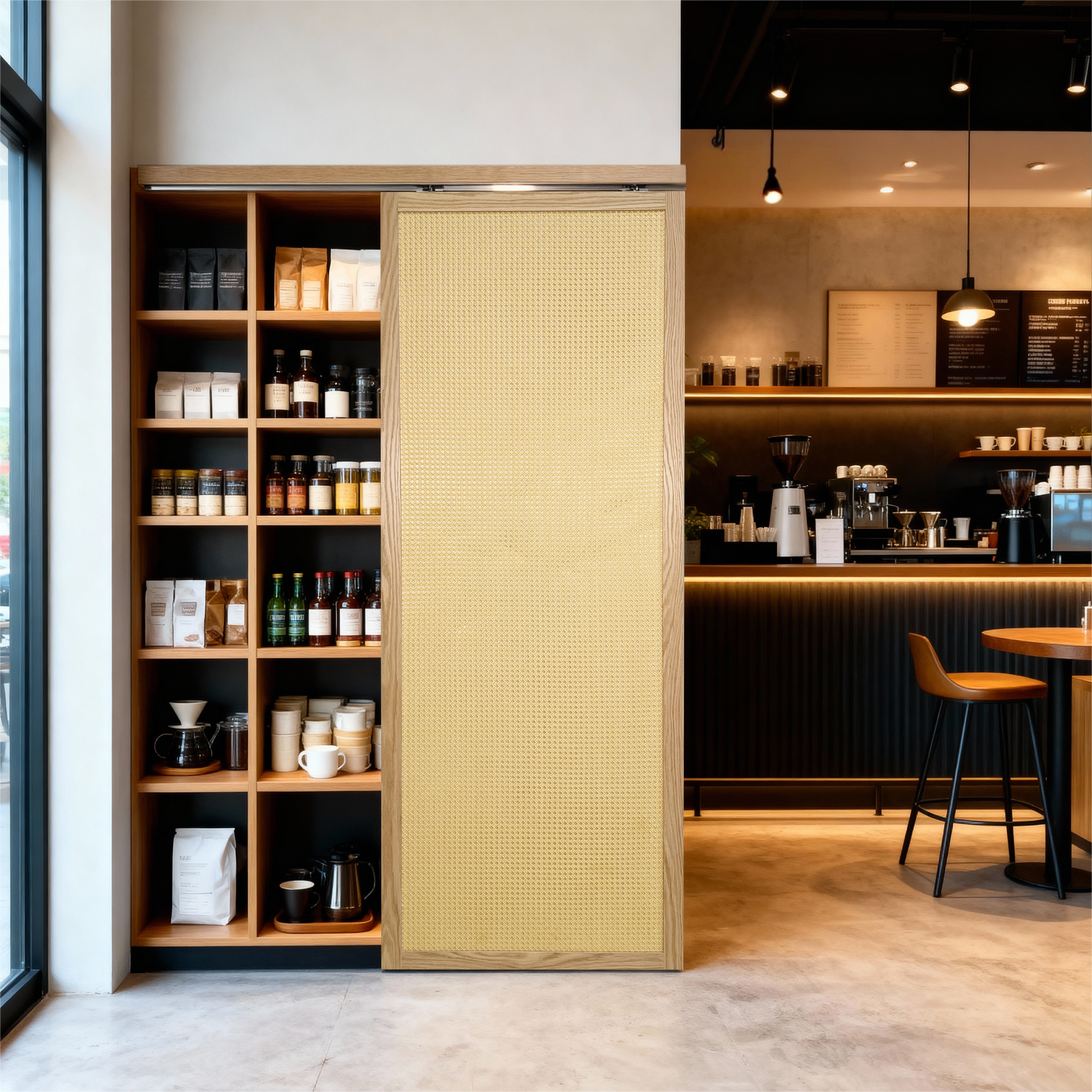 Sichtschutz für den Außenbereich mit fester Größe