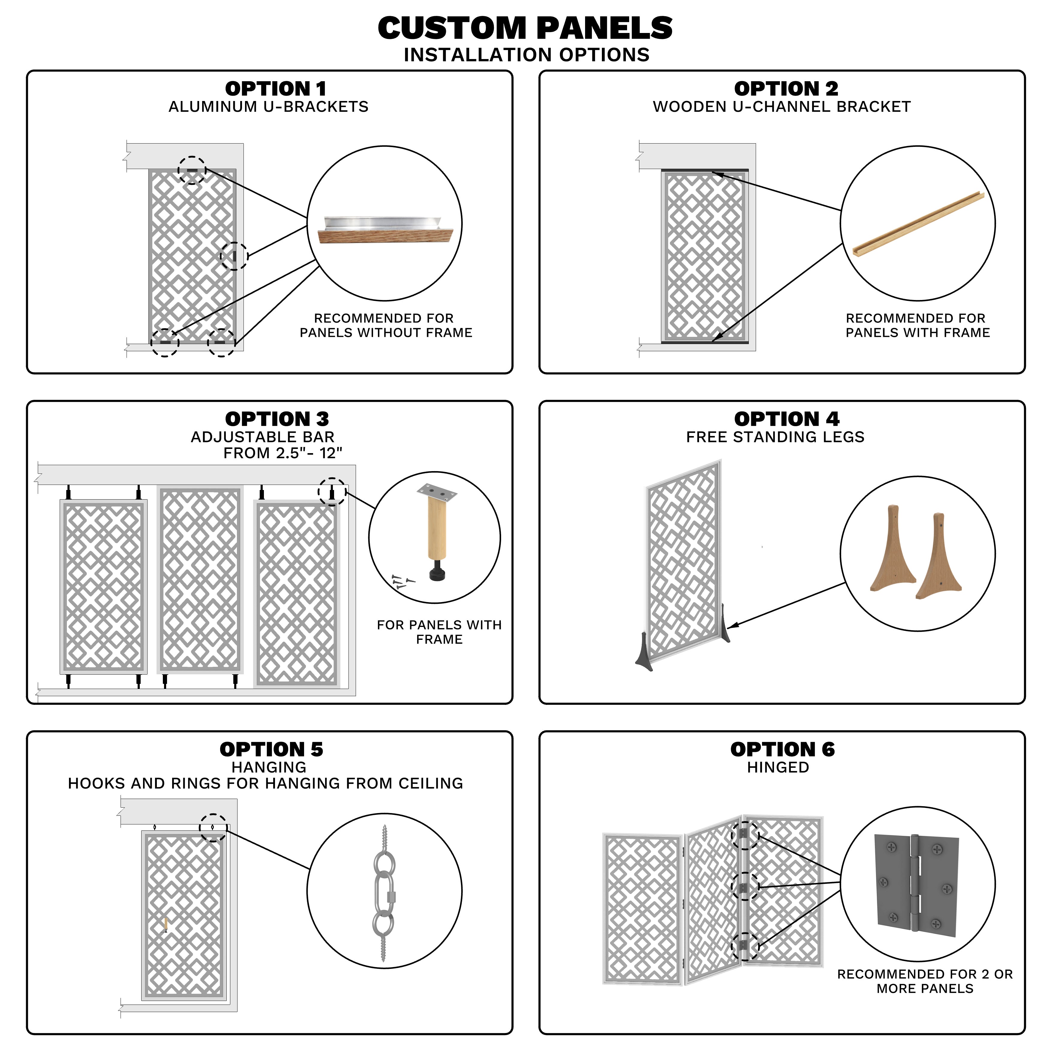 Eros Custom Indoor Privacy Screen
