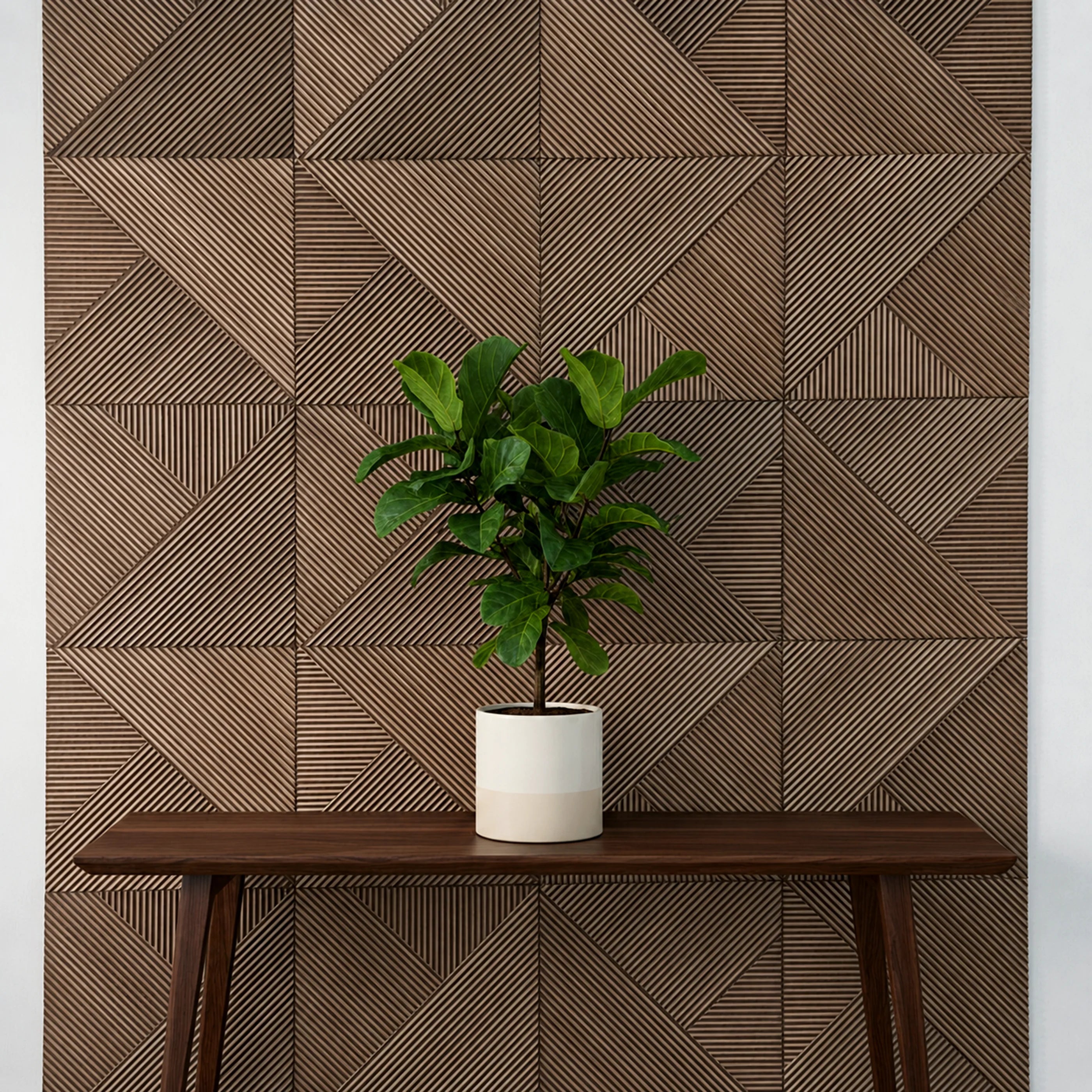 Gonia 3D Wooden Wall Tile