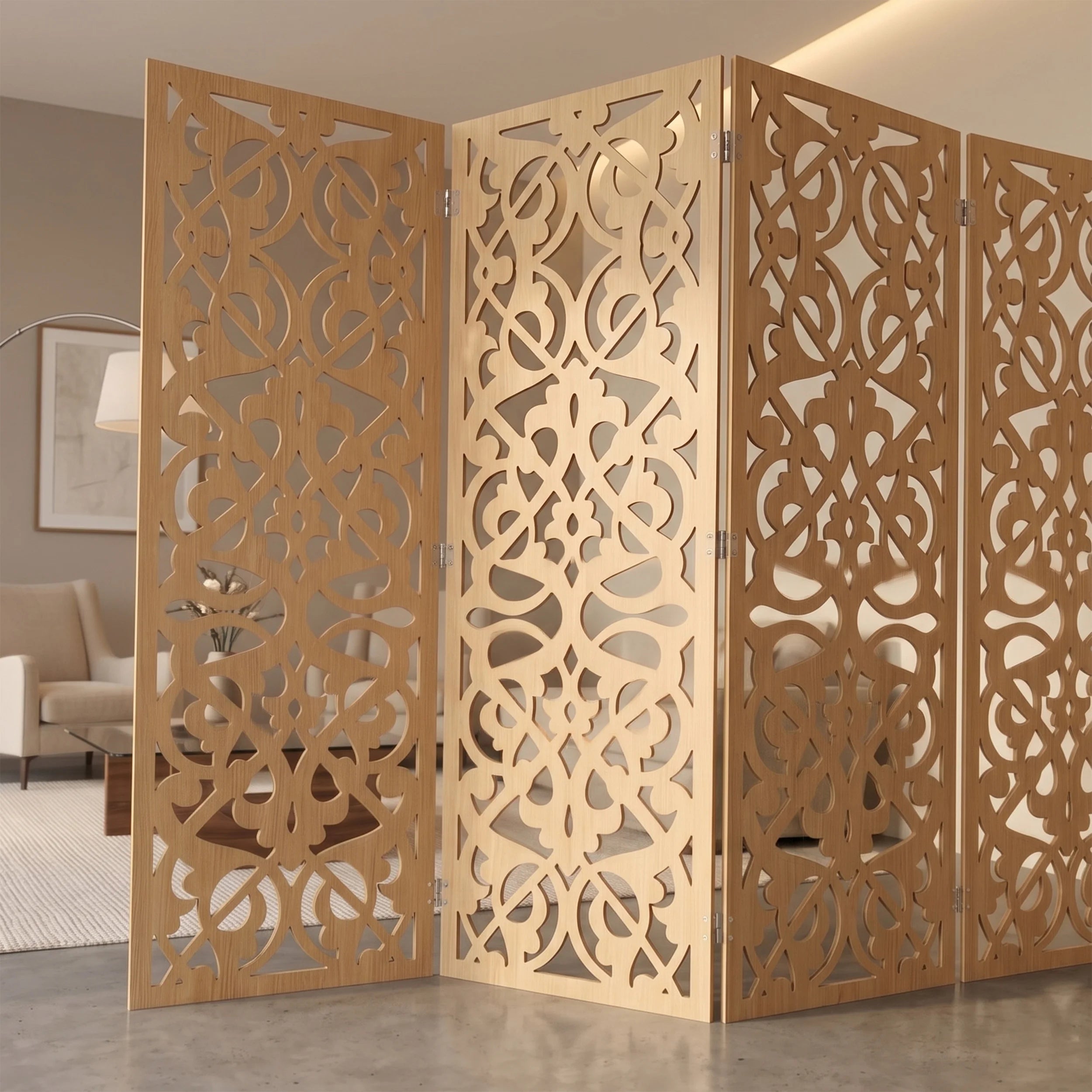 Indoor Custom Made Privacy Screens – 160+ Pattern Options| CraftivaArt ...