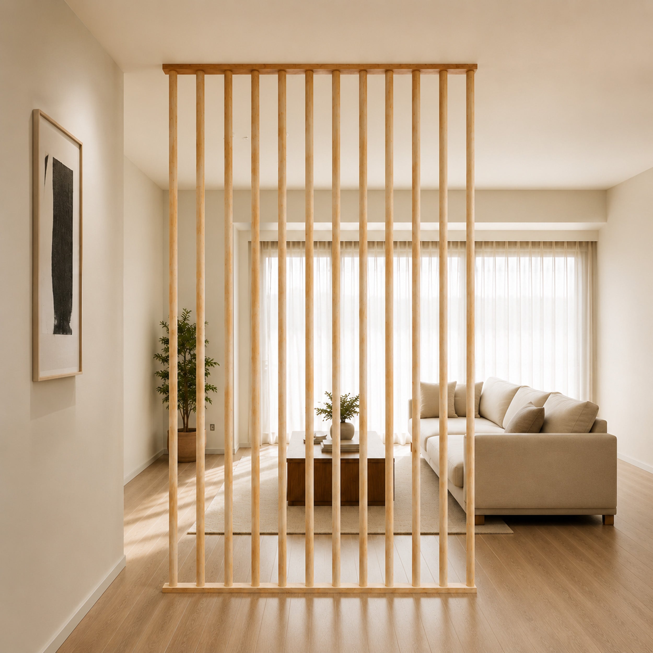 Yama Custom Vertical Bamboo Screen