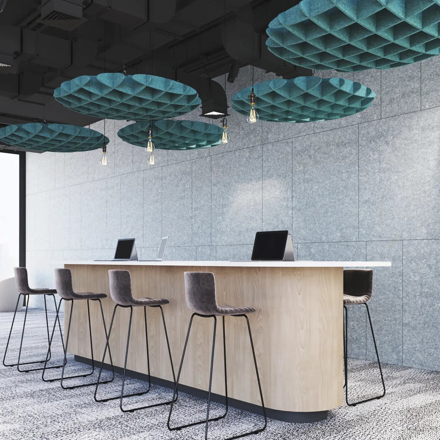 Waffle Drop Ceiling Panel