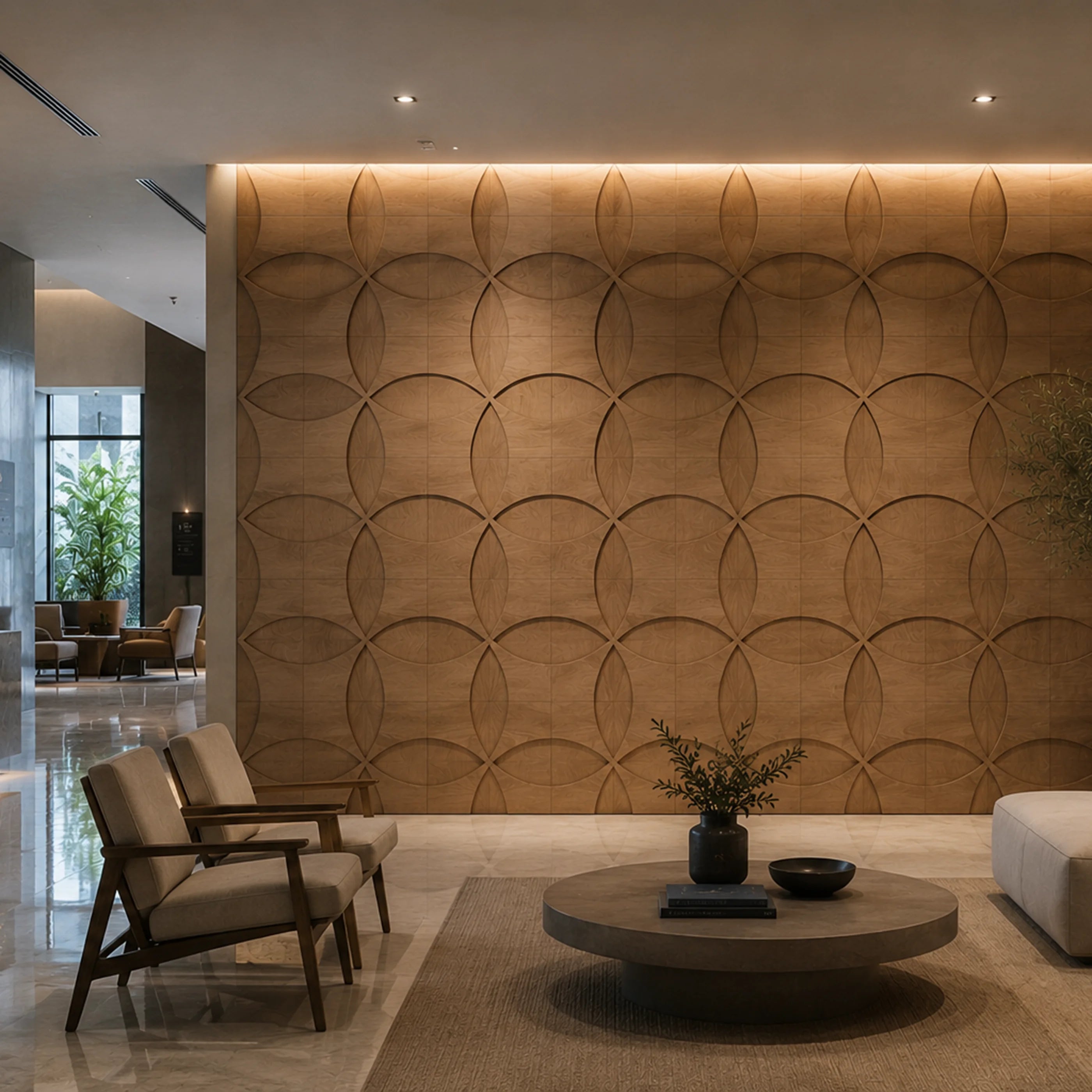 Ailo 3D Wooden Wall Tile