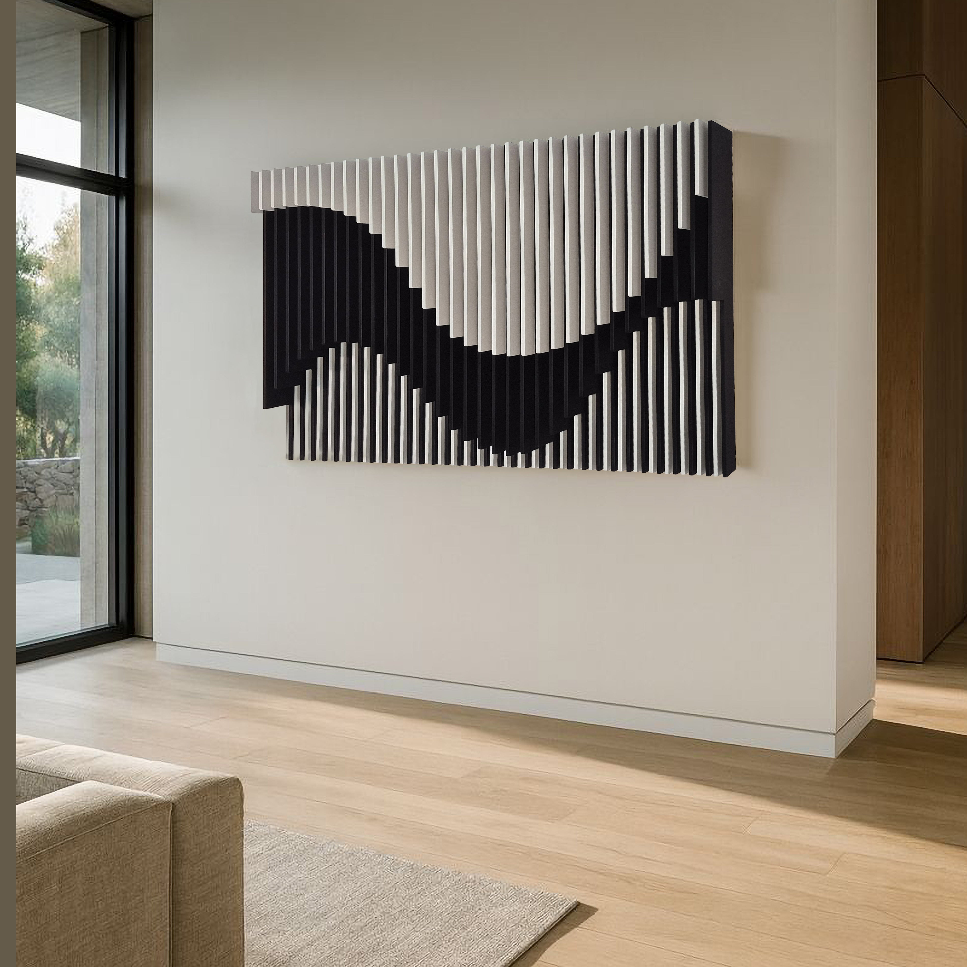 Thyn Dual-Tone Parametric Wall Art