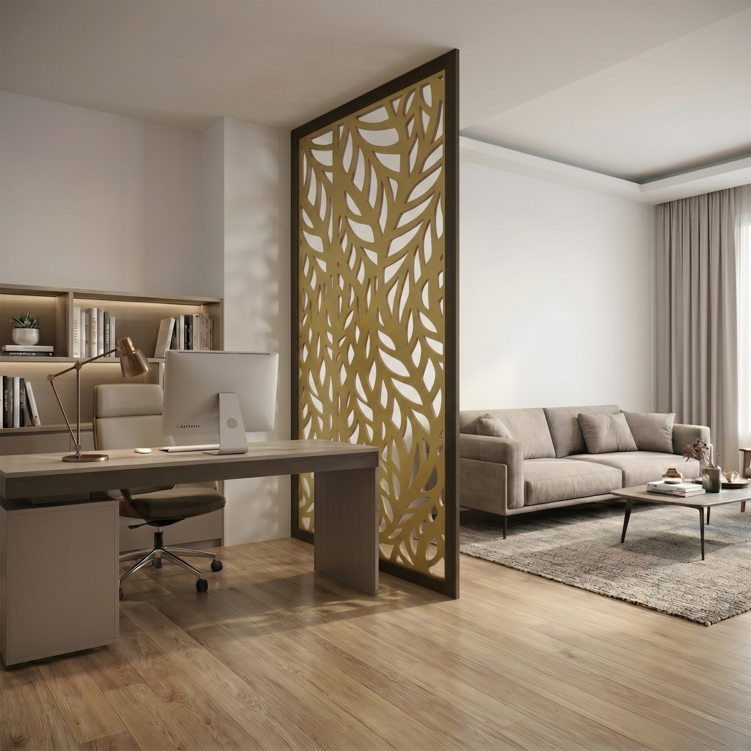 Willow Leaf Indoor Privacy Screen