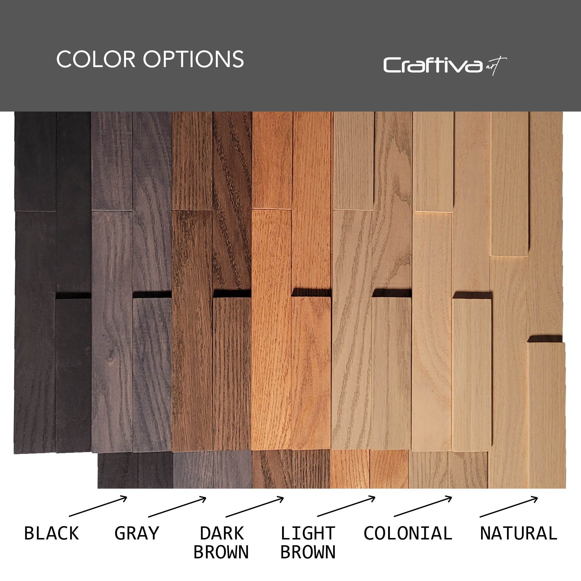 Artistic 3D Brick Wooden Wall Tiles: Natural  Solid Wood 3D Tiles  3D Wall Panel.