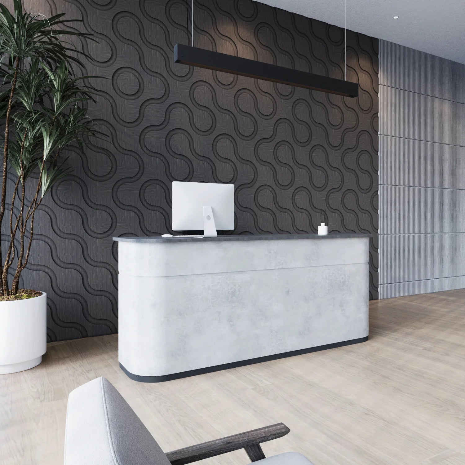 Spira 3D Wooden Wall Tile
