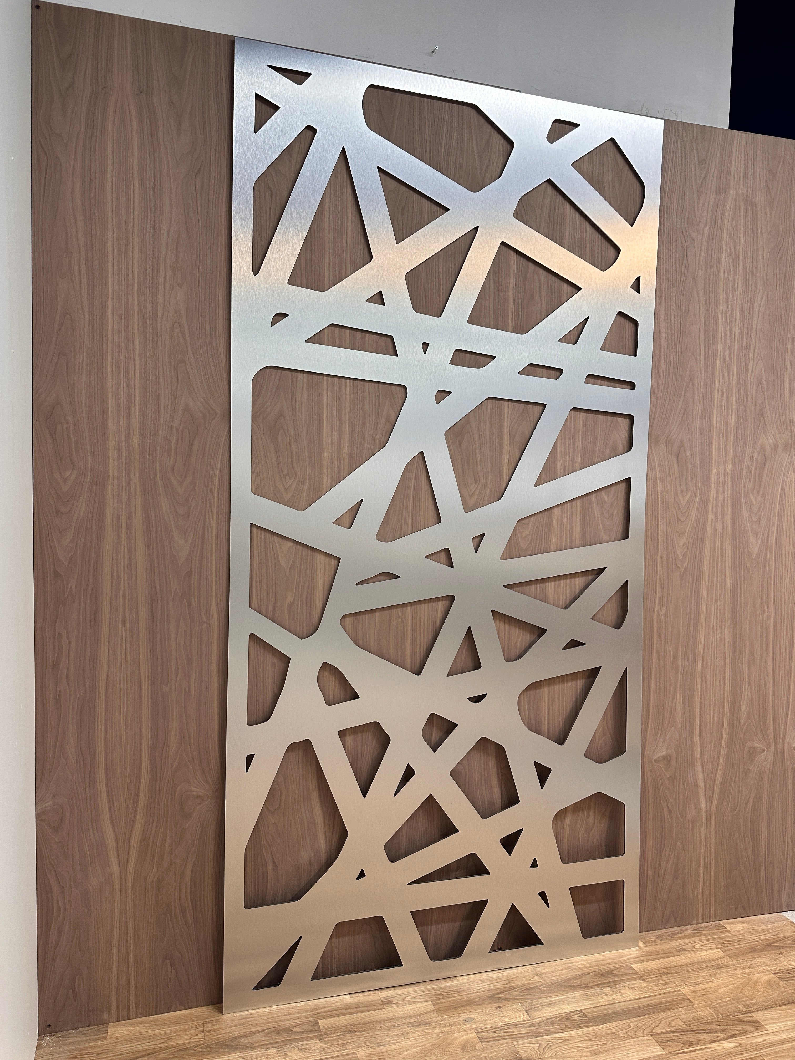 Custom made Divider Panel in Natural Wood Frame (Copy)  Room Dividers.