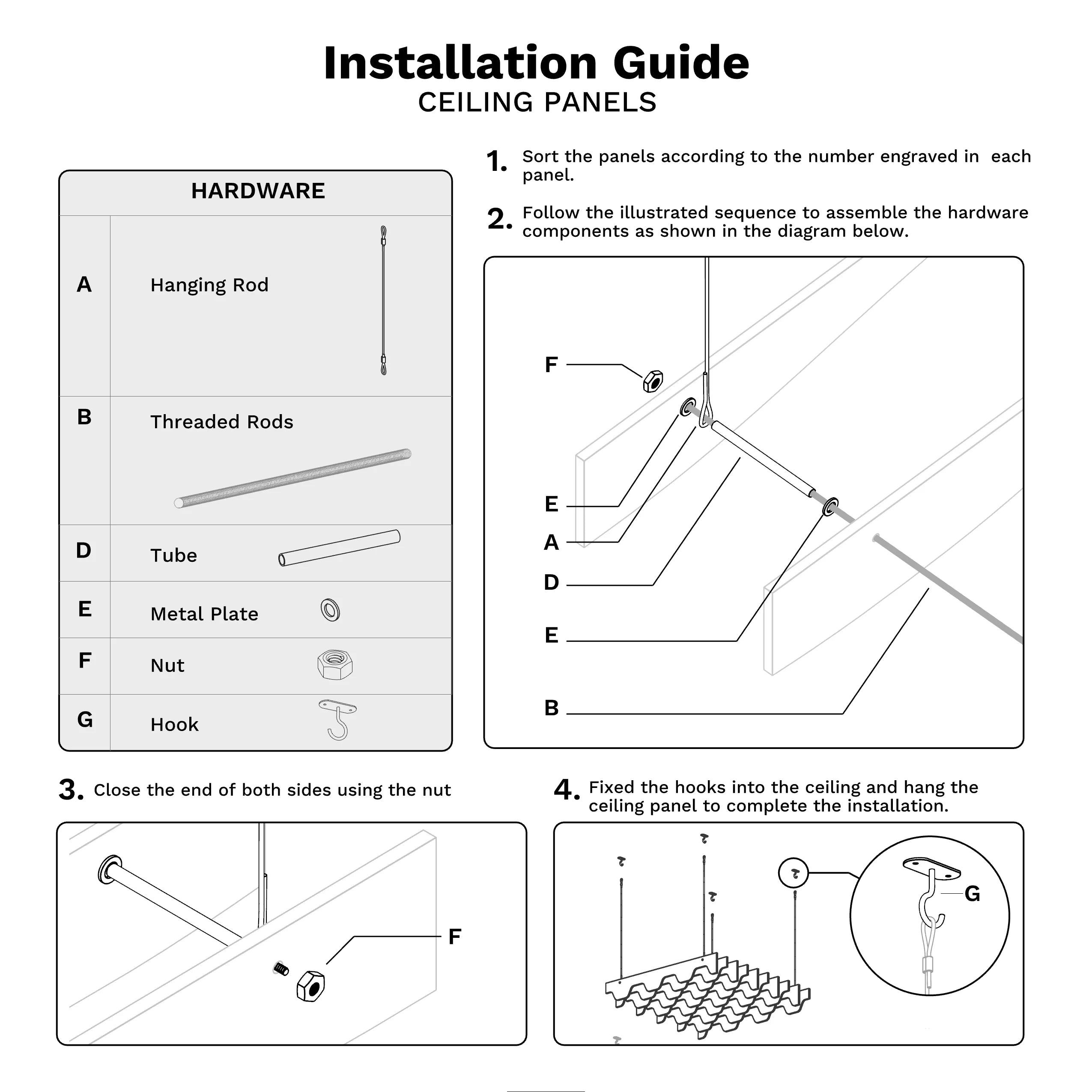 Custom Parametric Wave Ceiling Panels