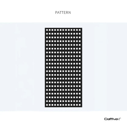 Customizable Lattice Slatted Partition Wall