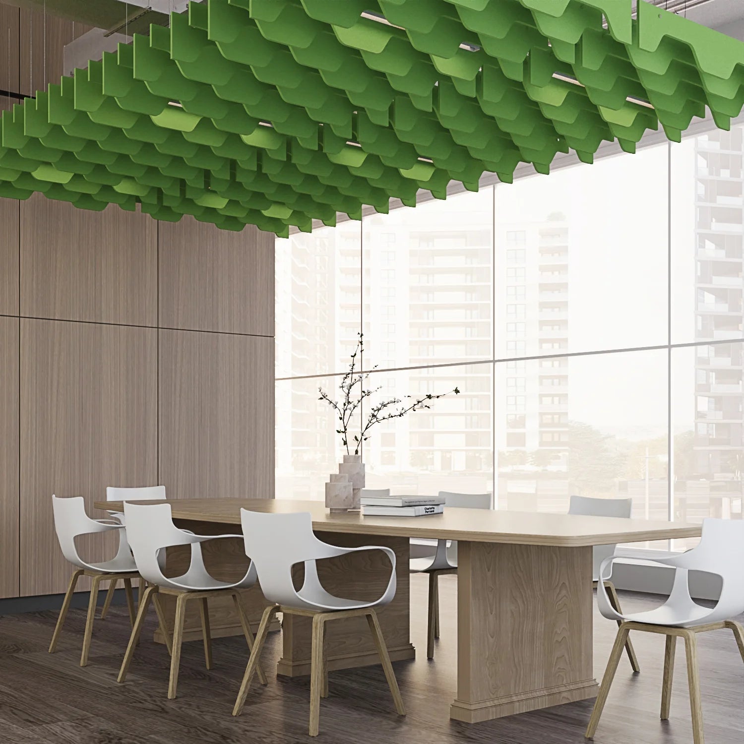 Custom Parametric Wave Ceiling Panels for Modern Interior Design ...