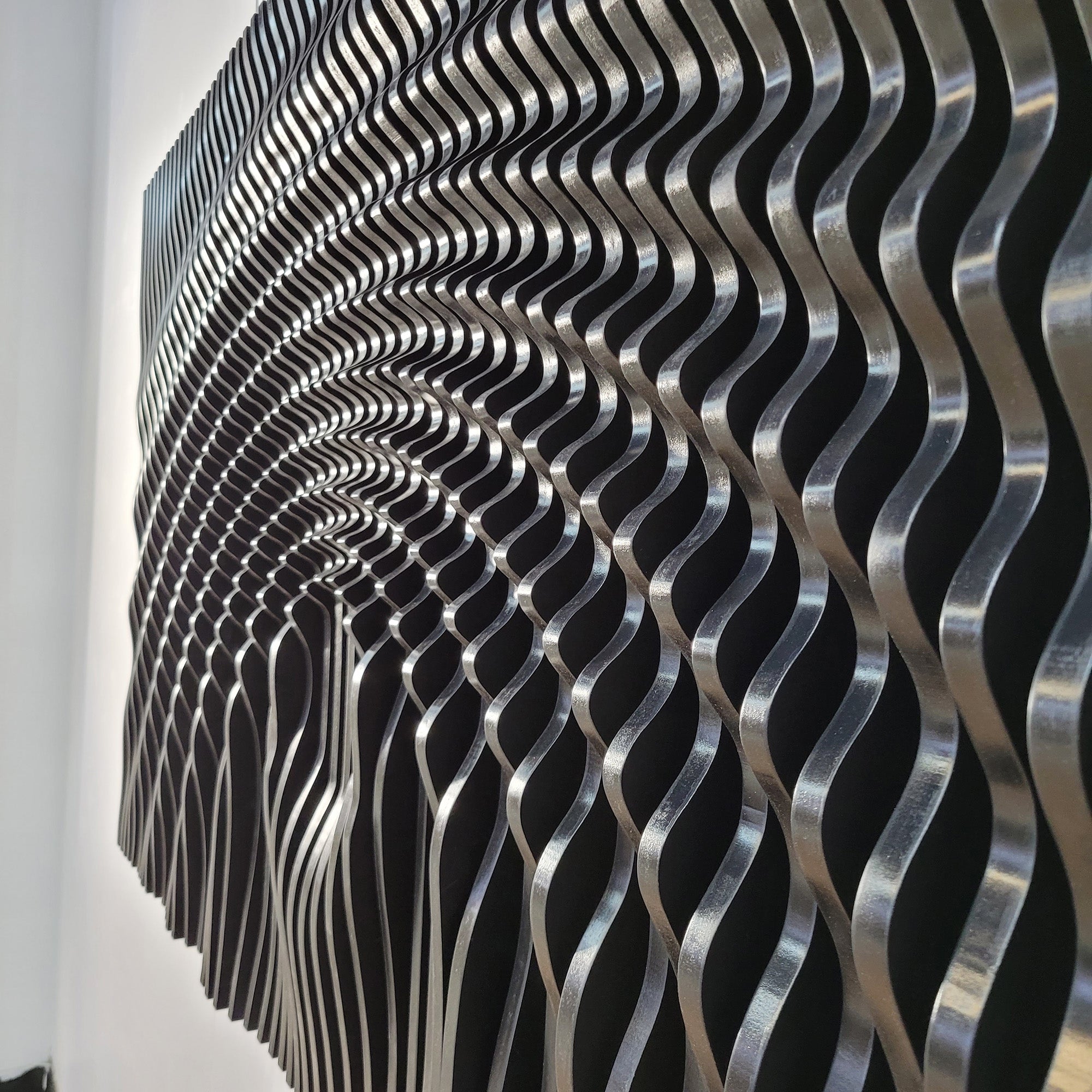 Modern 3D Wall Art – Geometric Sculptures for Unique Home Décor