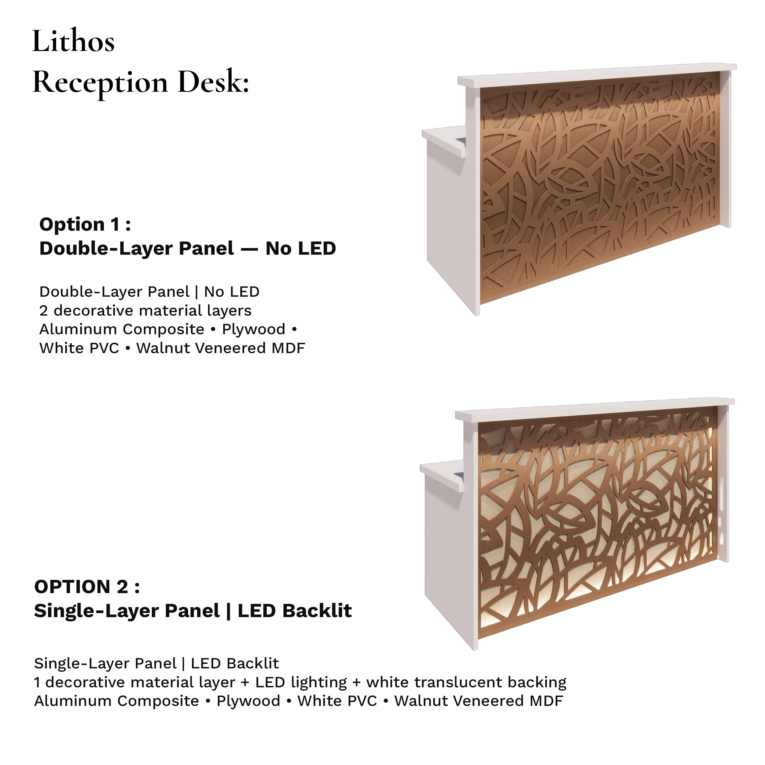 Lithos Reception Desk