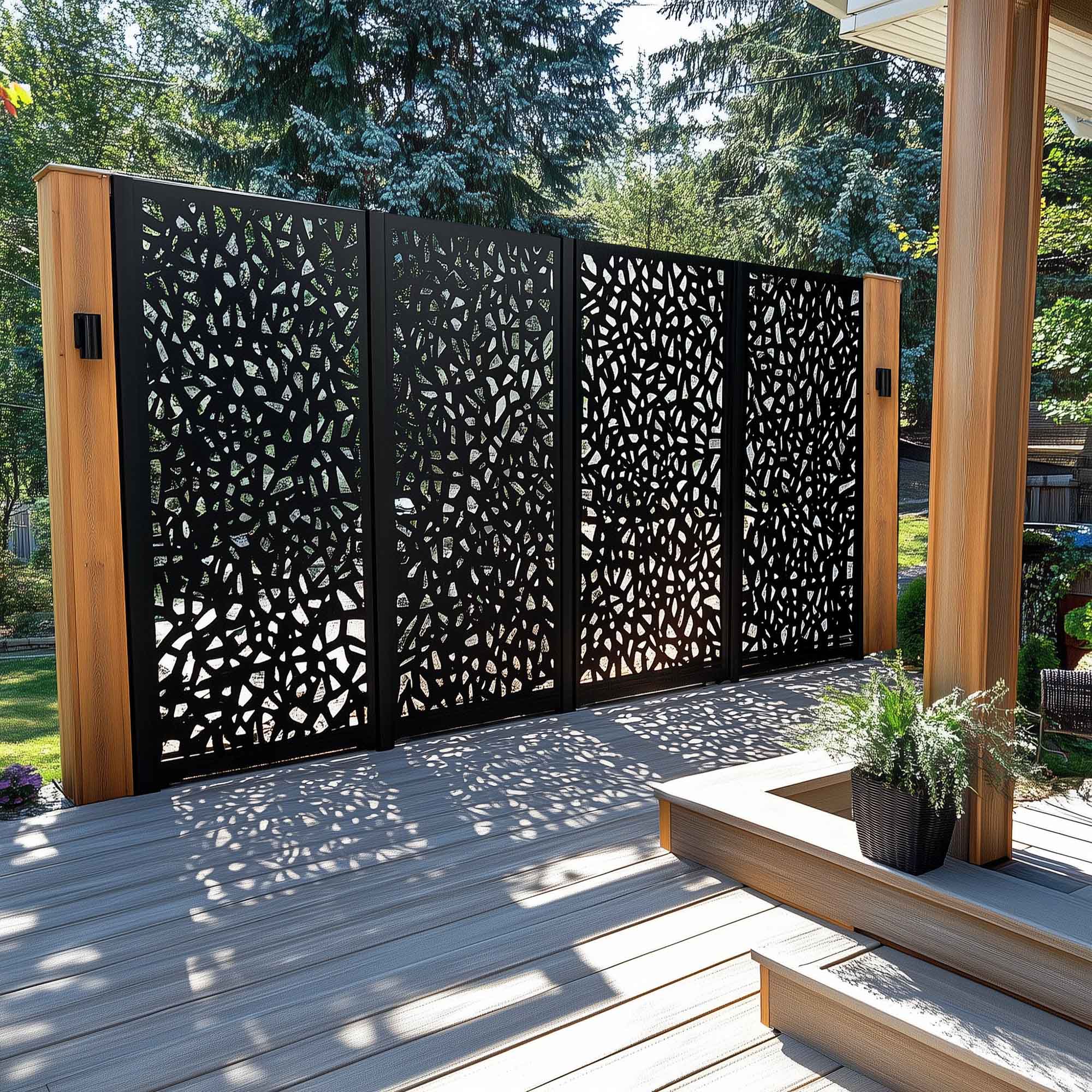 Out Panel Outdoor Privacy Panels | Fully Customizable in Size & Material
