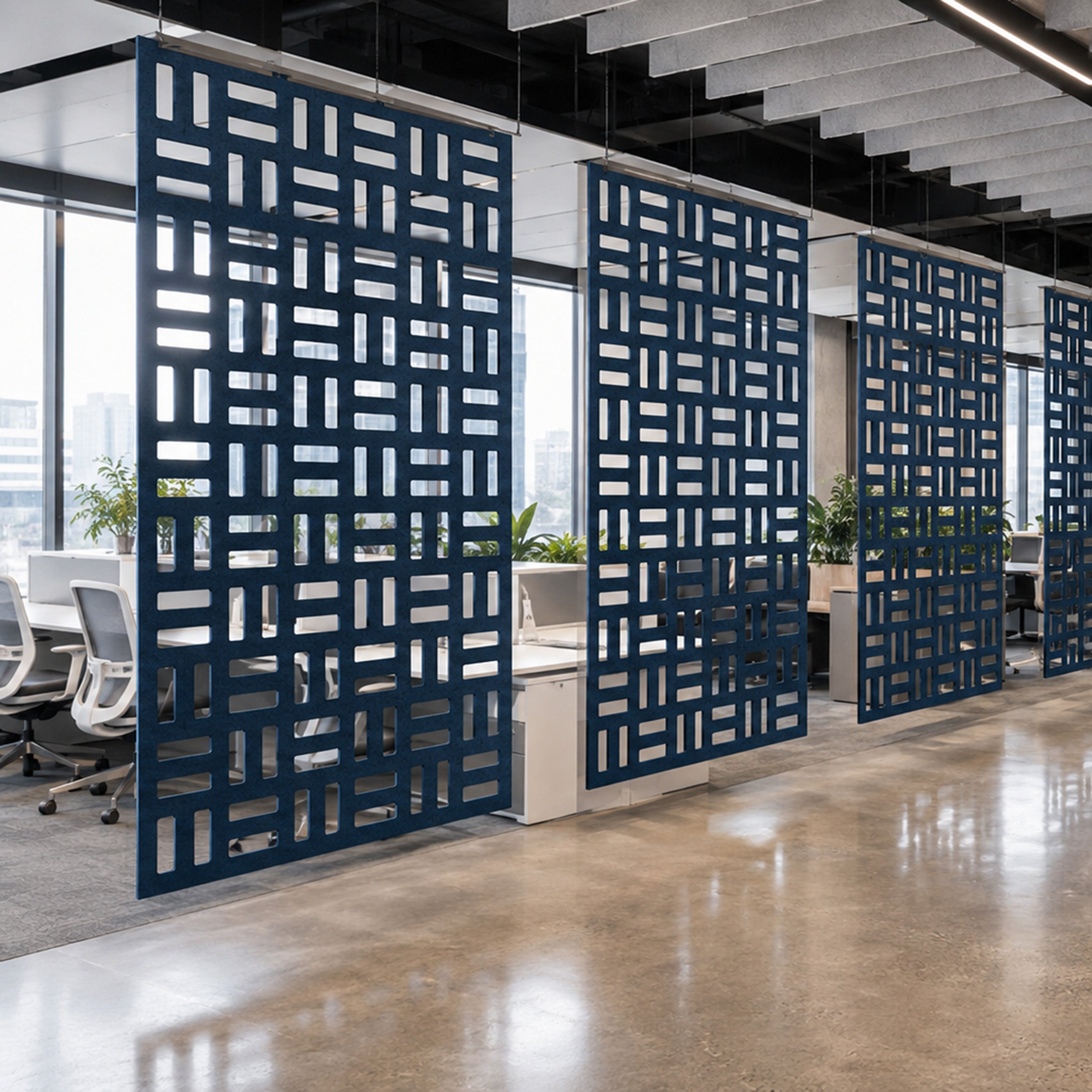 Acoustic Felt Room Dividers | Privacy Screens for Offices & Toronto ...