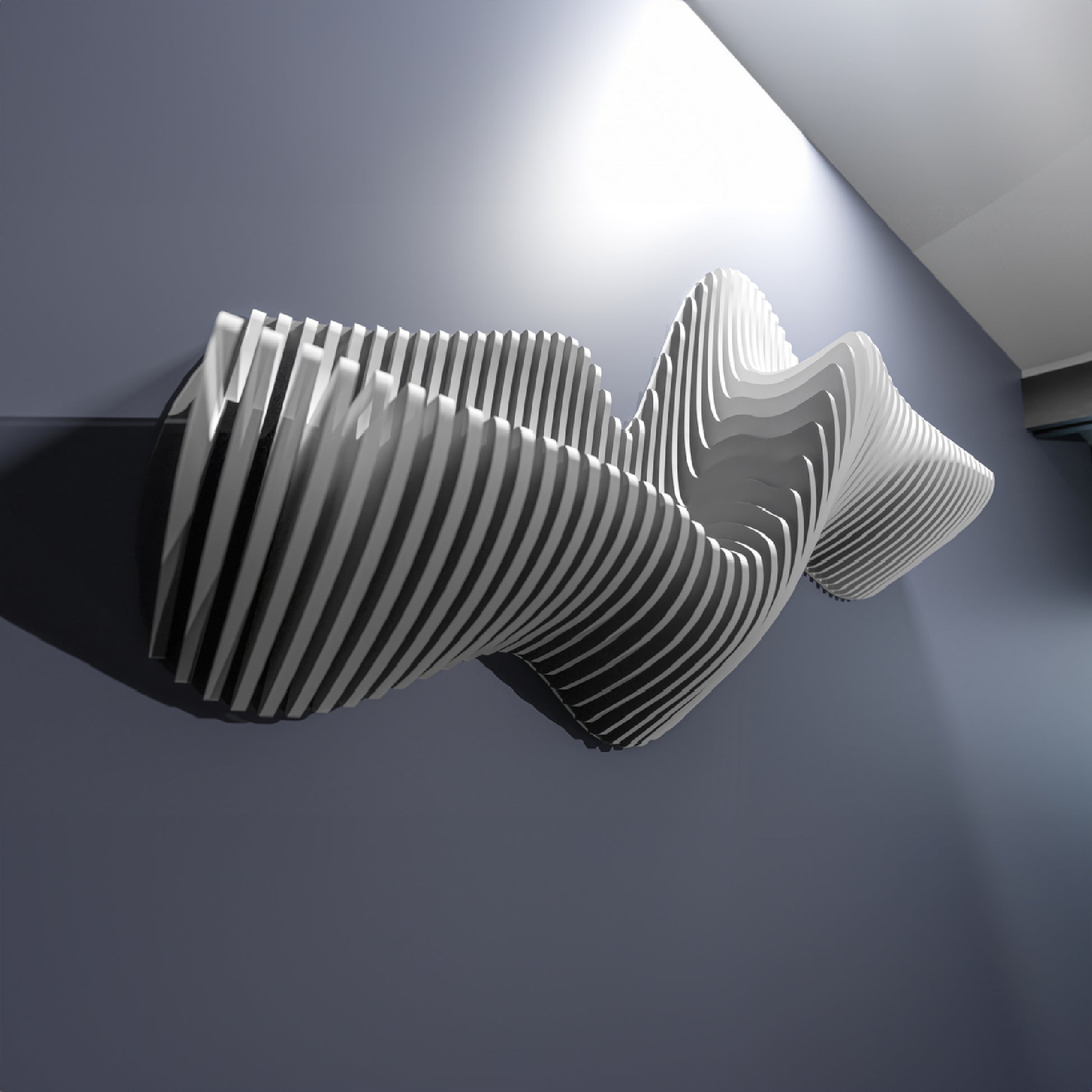 Parametric Wall Art, 3d abstract wall Art,