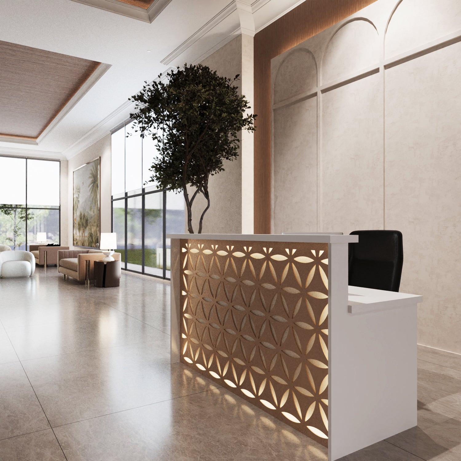 Lithos Reception Desk
