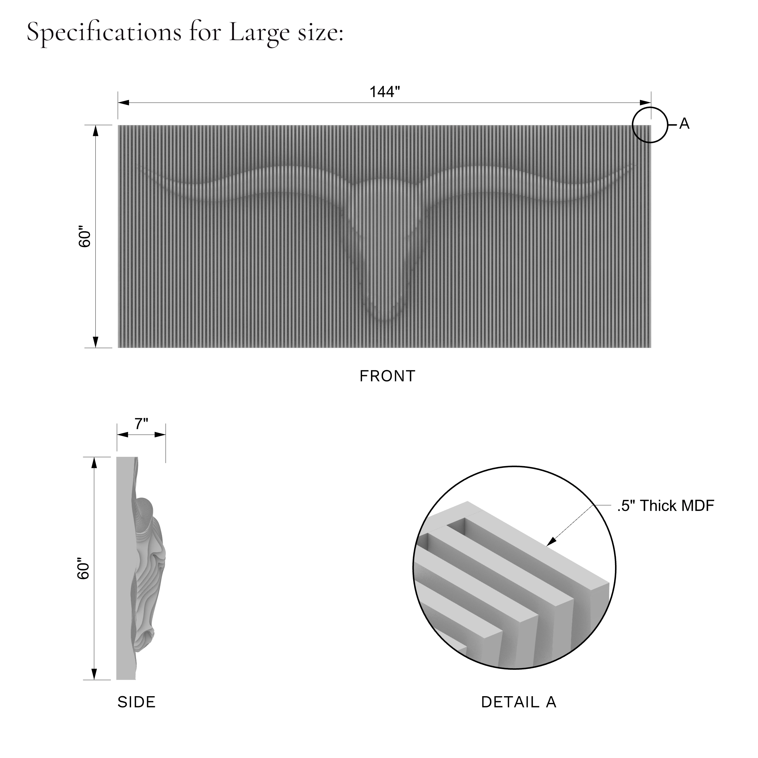 Bull Head 3D Parametric Wall Sculpture