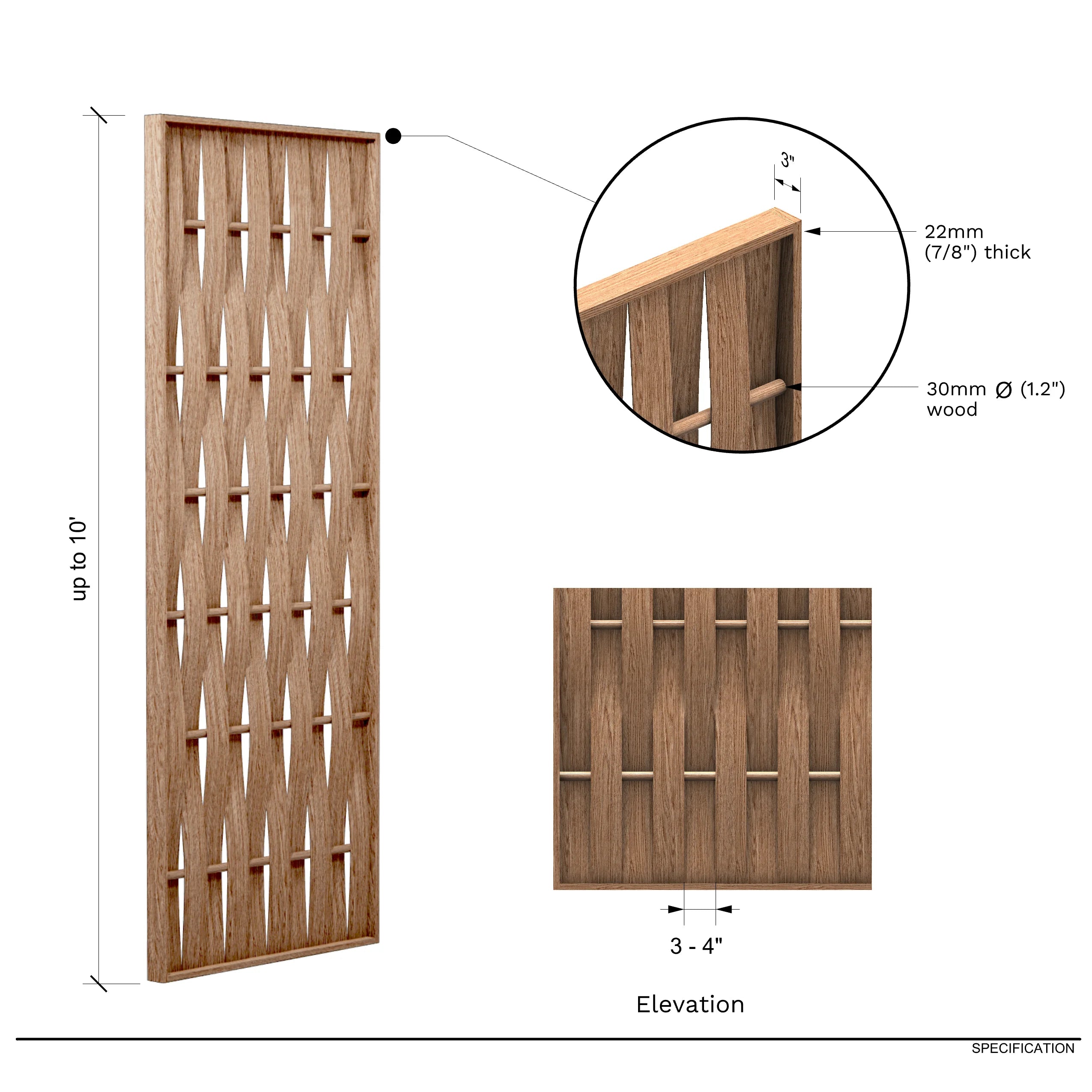 Soren Custom Room Divider