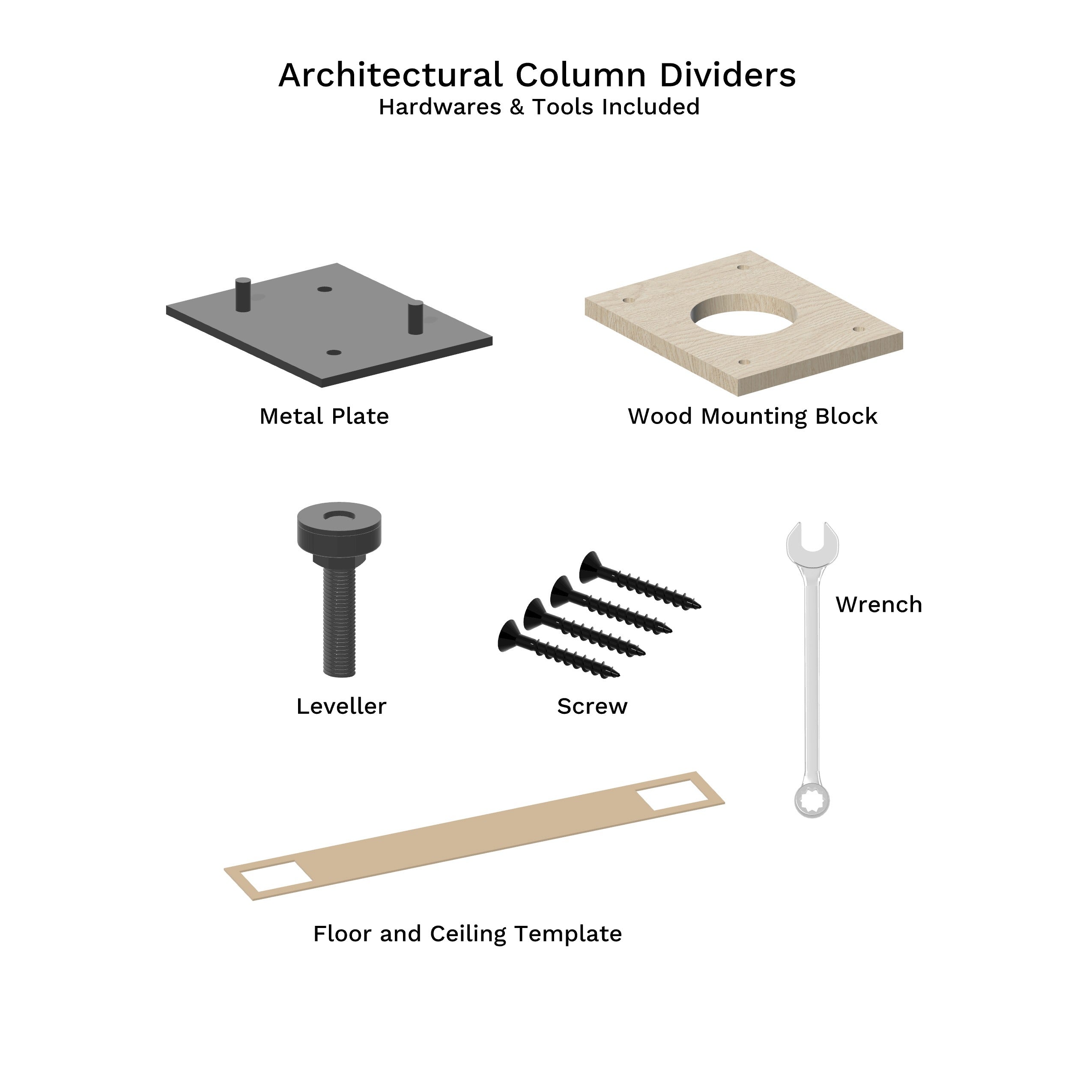 Celene Column Privacy Screens