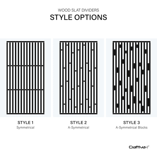 Slat wall divider custom