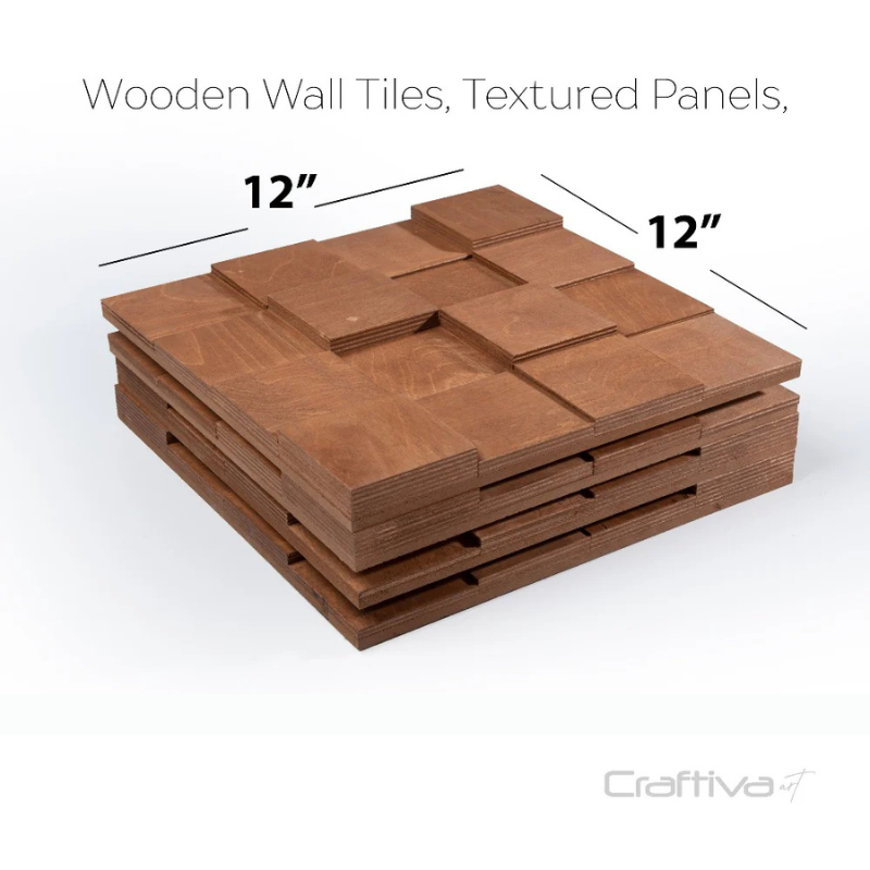 3d wood panels dimension