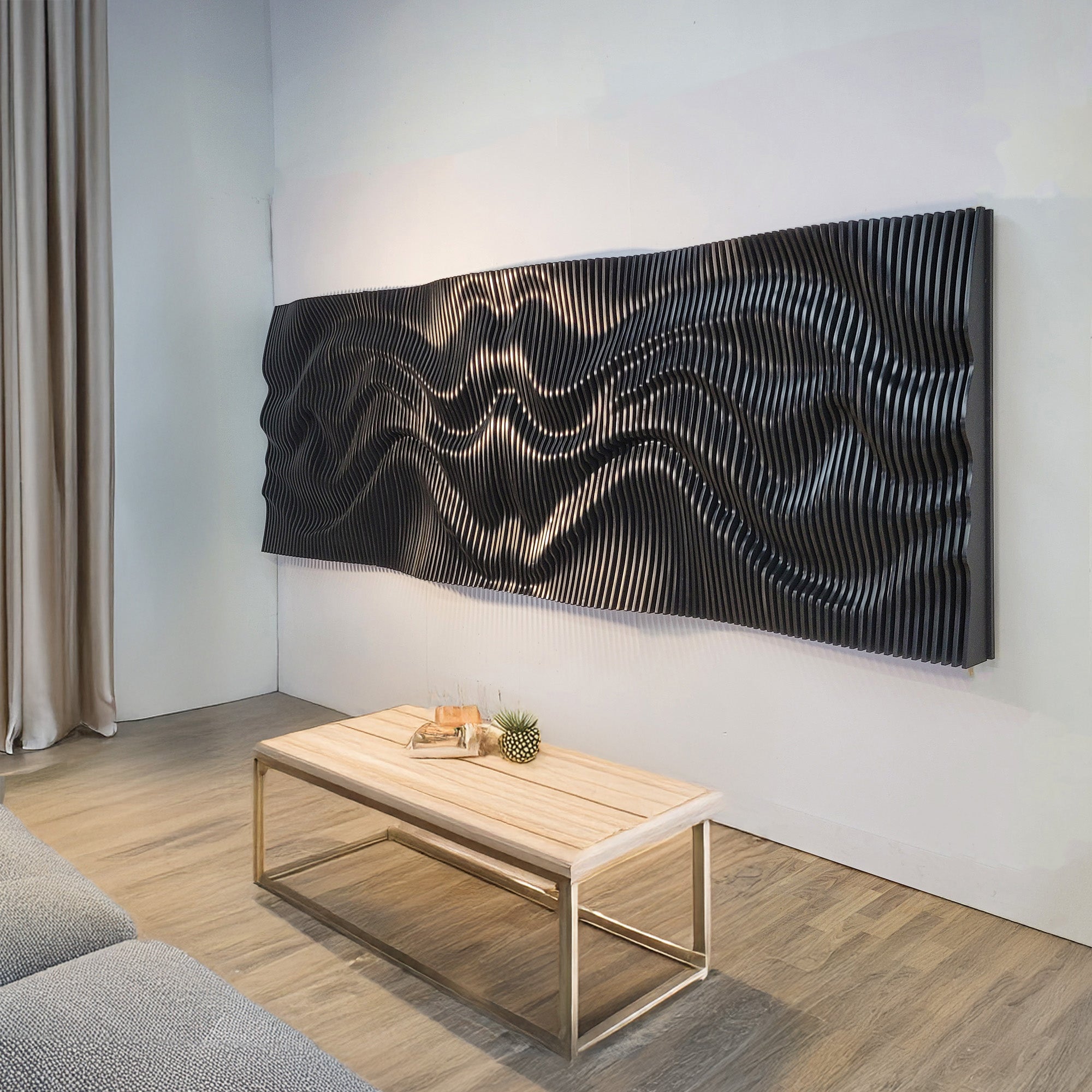 3D Wall art, Tempest Flow Parametric Wall  Wall Paneling.