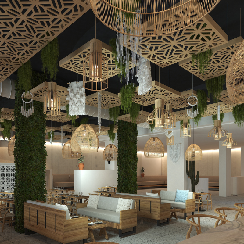 Custom Hanging Ceiling Panels  Commercial Ceiling Panel.