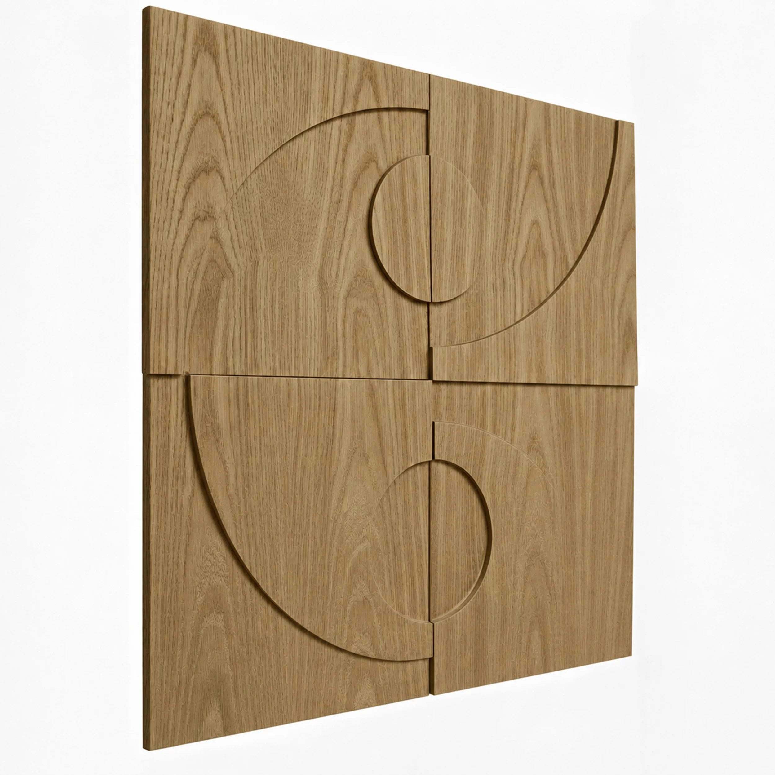 Oak Veneered Colonial