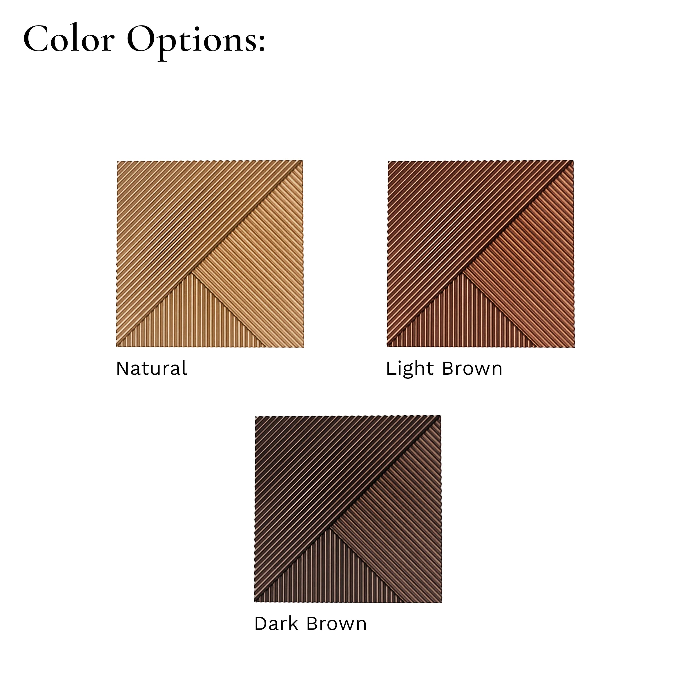 Gonia 3D Wooden Wall Tile