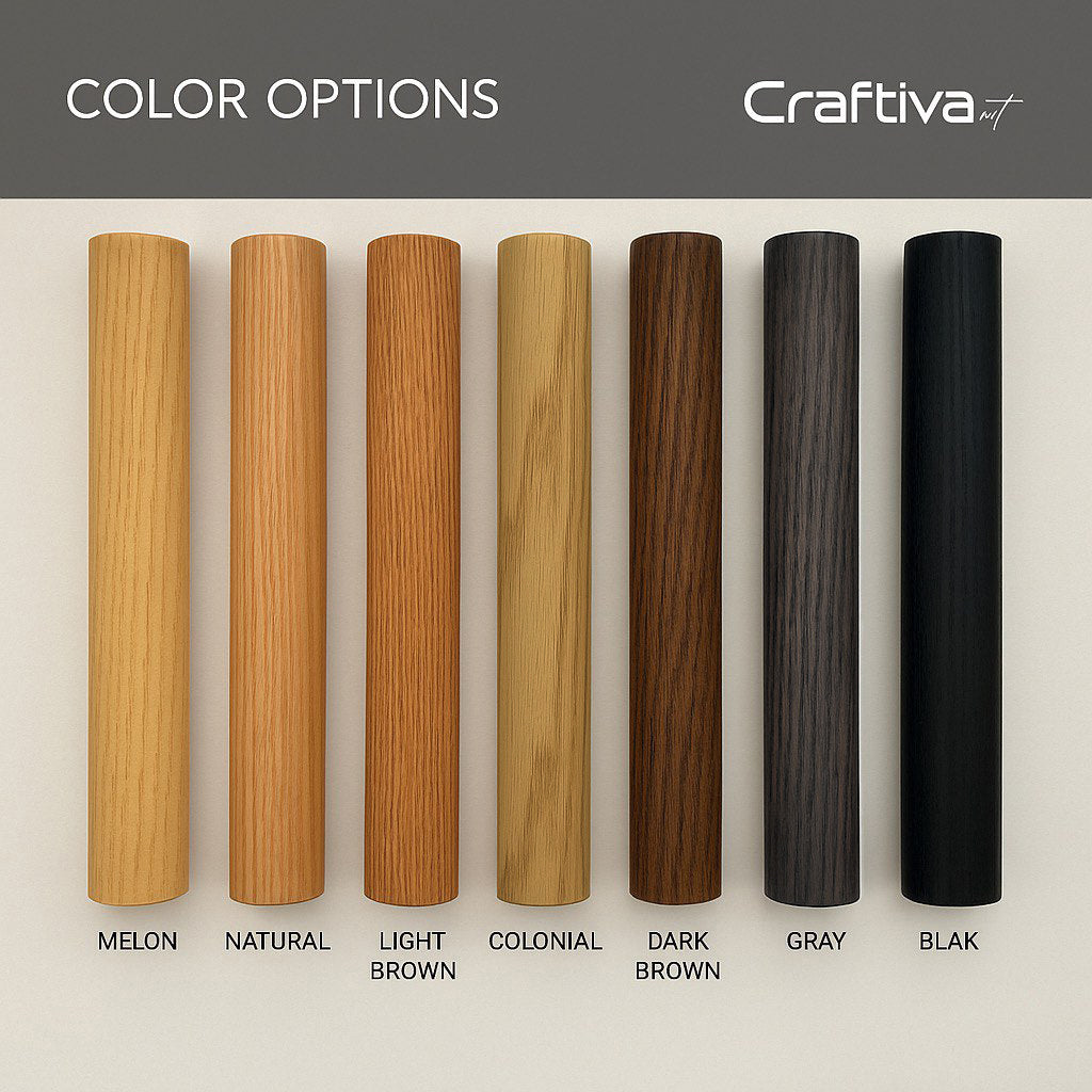 Customizable Cylindrical Slatted Partition Wall